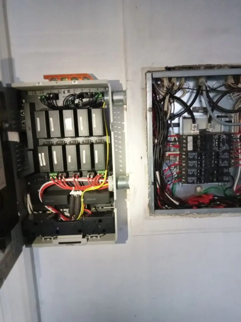 Electrical panel upgrade completed for Carbon Monoxide Detector Installation in Eureka